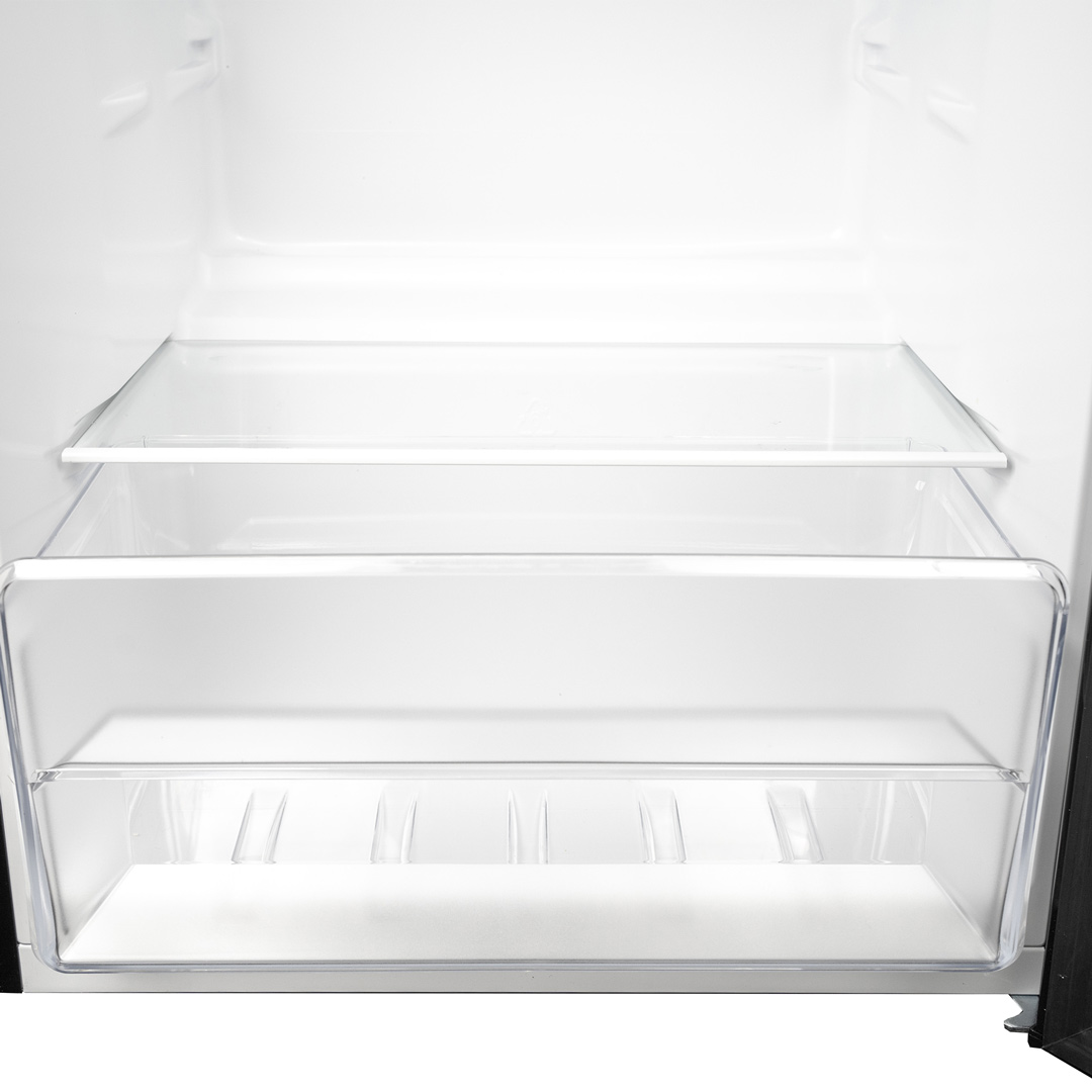 Danby 7.4 cu ft. Apartment Size Fridge Top Mount in Black 9 Danby dpf074b2bdb 6 crisper