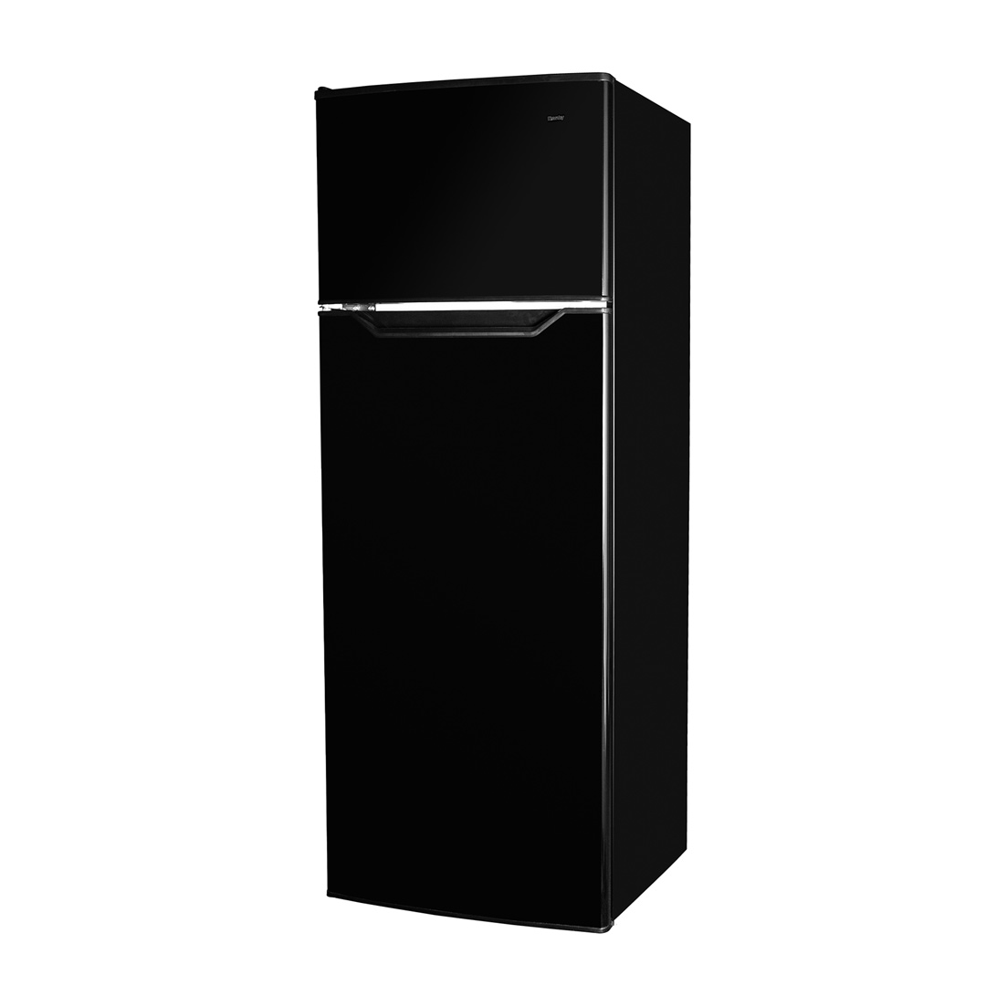 Danby 7.4 cu ft. Apartment Size Fridge Top Mount in Black 3 Danby dpf074b2bdb 6 left