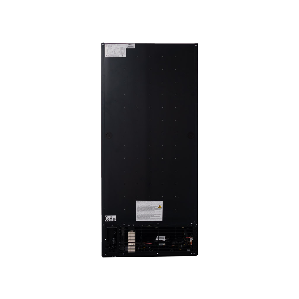 Danby Designer 16.7 cu. ft. Upright Freezer in Stainless Steel Look 4 Danby duf167a5bsldd back