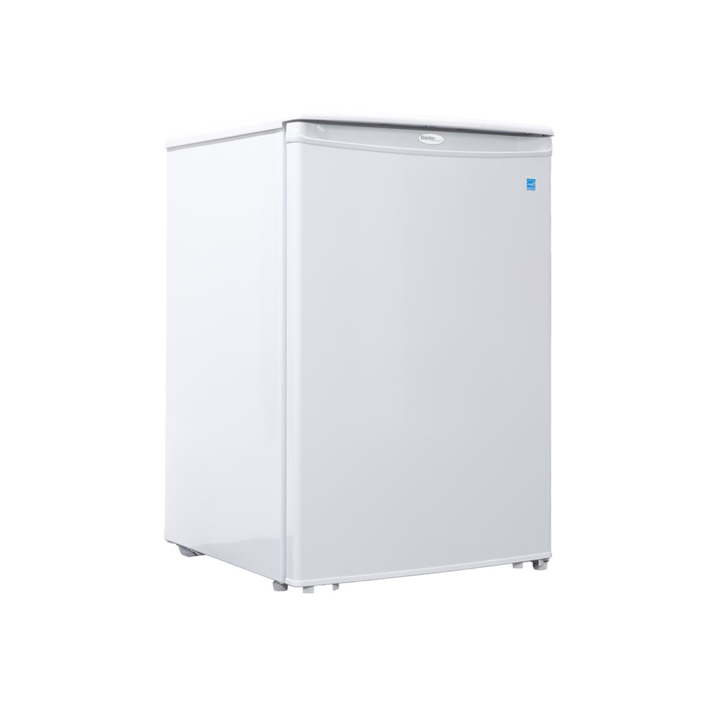 Danby Designer 4.3 cu. ft. Upright Freezer in White 2 Danby dufm043a2wdd right