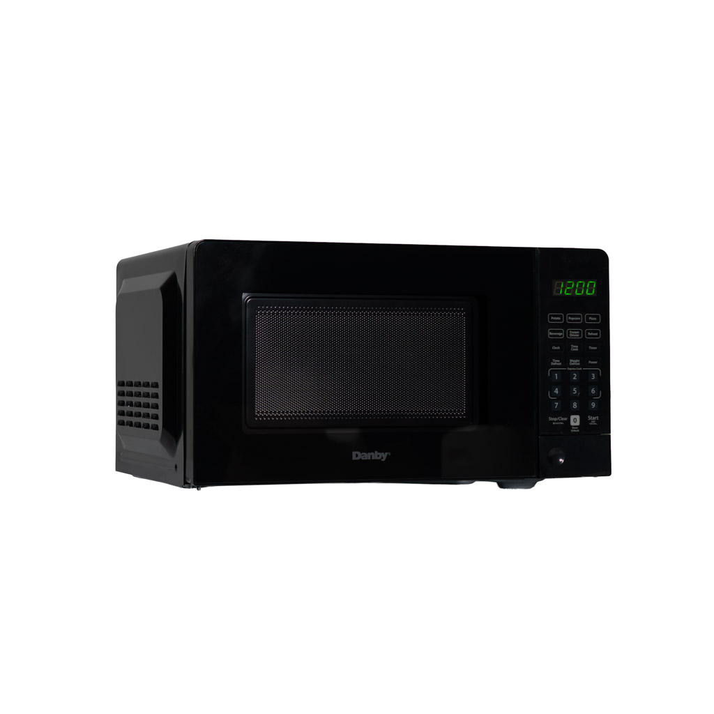 0.7 cu. ft. Countertop Microwave – 700 W 2 Danby DMW071A1B 0.7 cu ft countertop microwave right side view