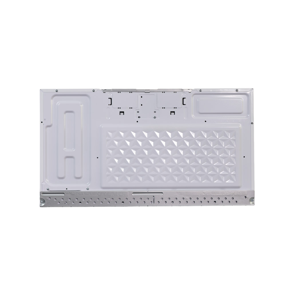 Danby DOM1742B1WDB 1.7 cu ft over range microwave rear view showing mounting and ventilation panel
