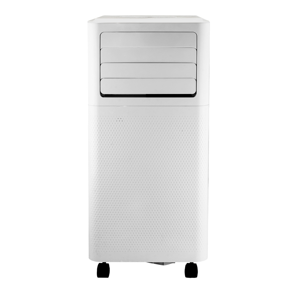 Danby DPA050E2WDB-RF 7500 BTU portable air conditioner front view with white finish and air outlet grille
