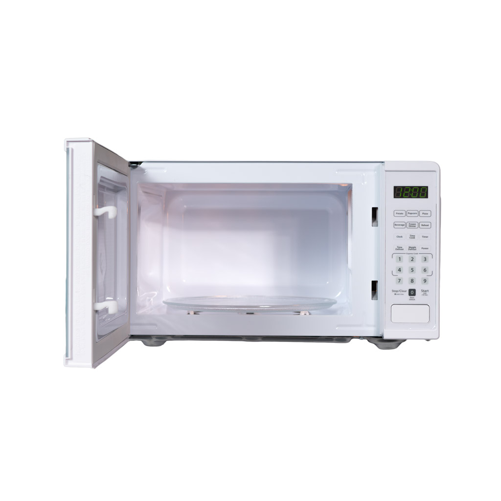 Danby dmw0111a1w front open