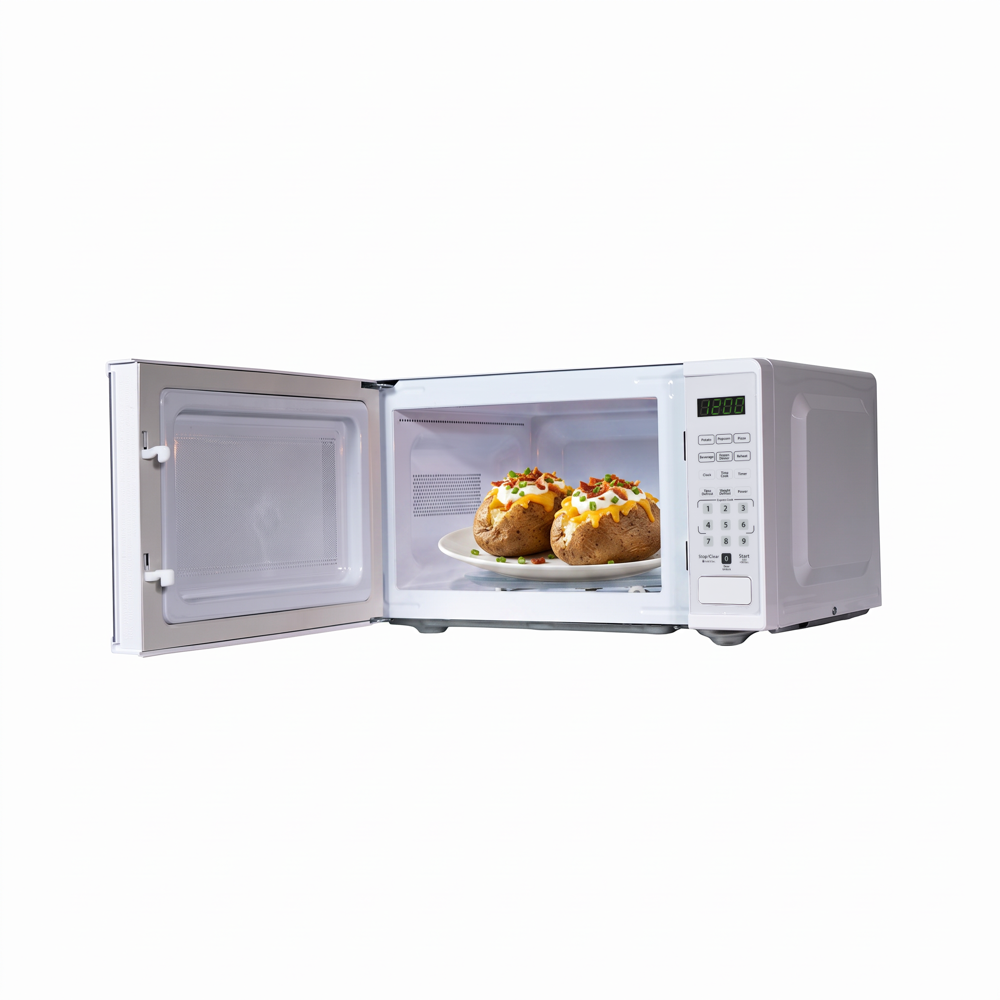 Danby dmw091a1w propped left