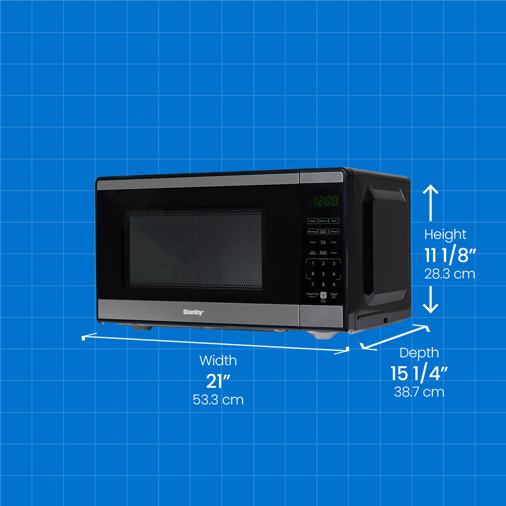 Danby dmw111a1ss dimensions