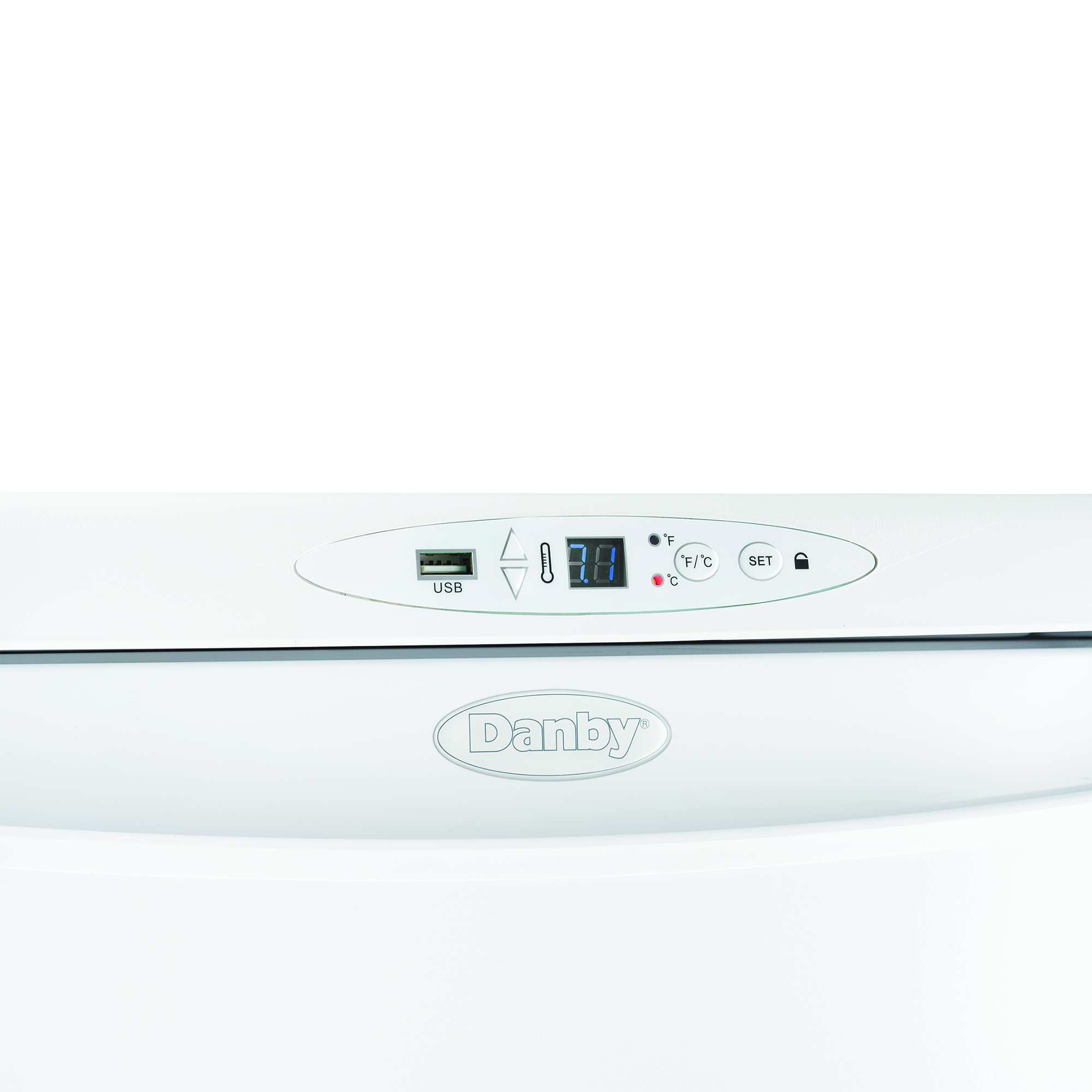 Danby Health 1.6 cu. ft. Medical Fridge in White 10 Danby DH016A1W ControlPanel