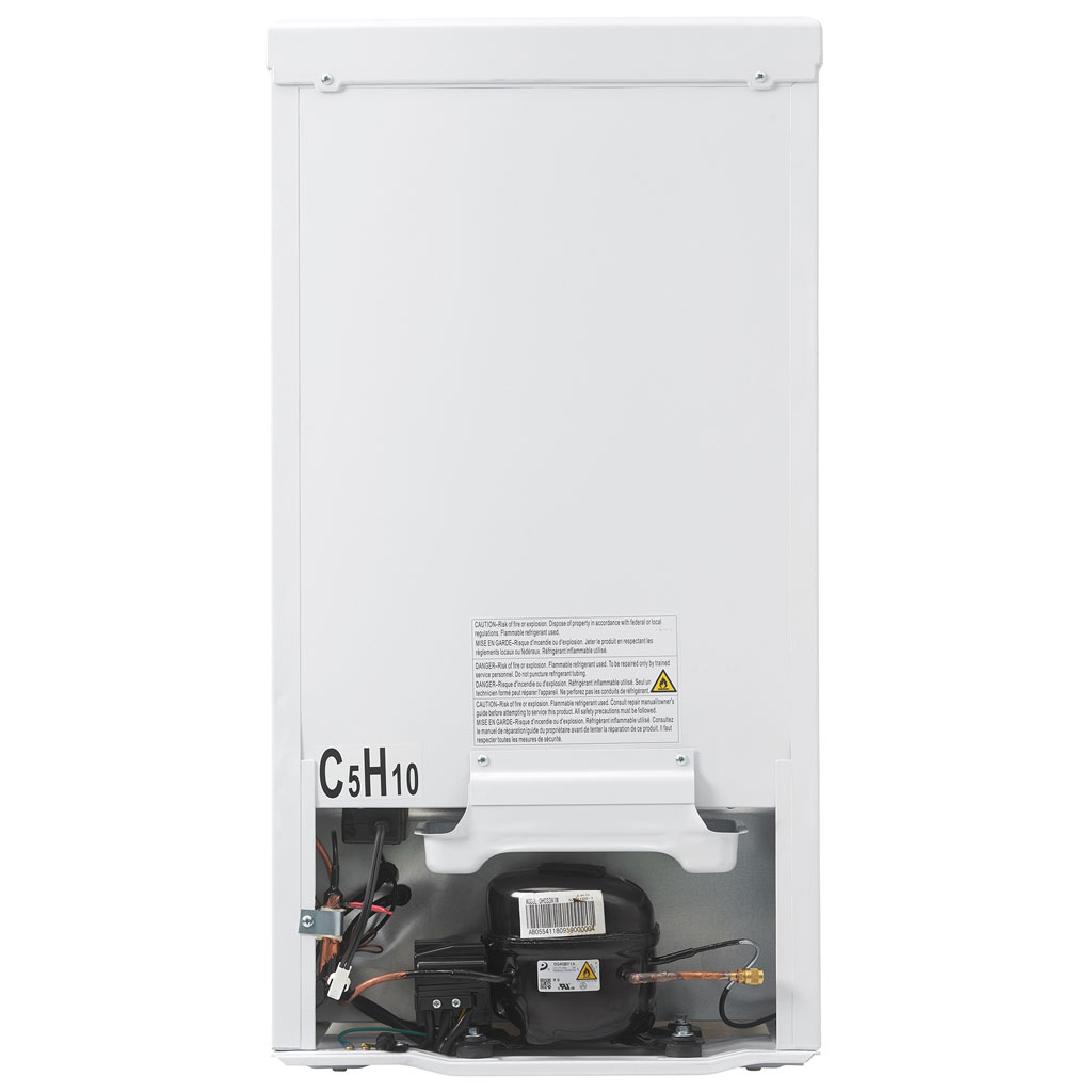 Danby Health 3.2 cu. ft. Medical Fridge in White 4 Danby dh032a1w back