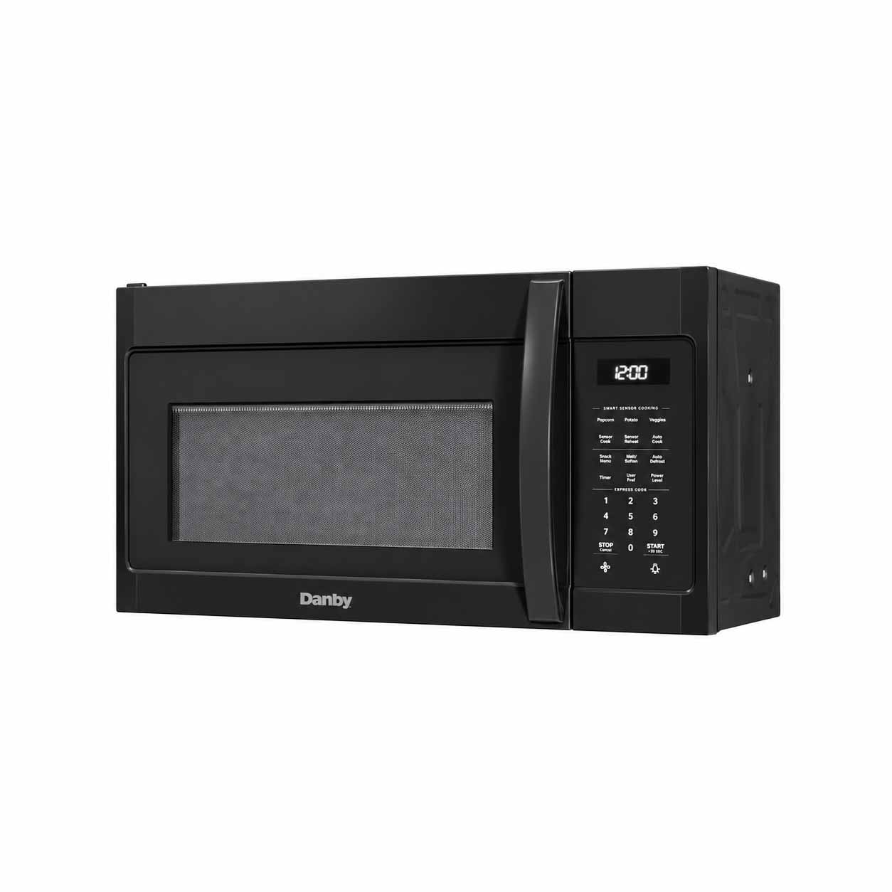 1.7 cu. ft. Over the Range Microwave – 1000 W 3 Danby dom1742b1bdb left
