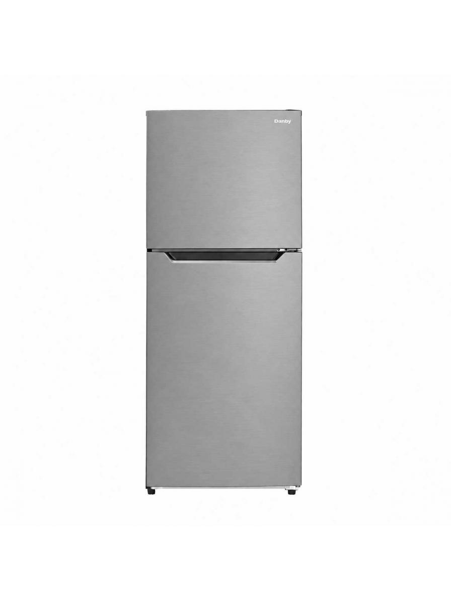 Danby 11.6 cu. ft. Top Mount Mid Size Fridge in Stainless Look