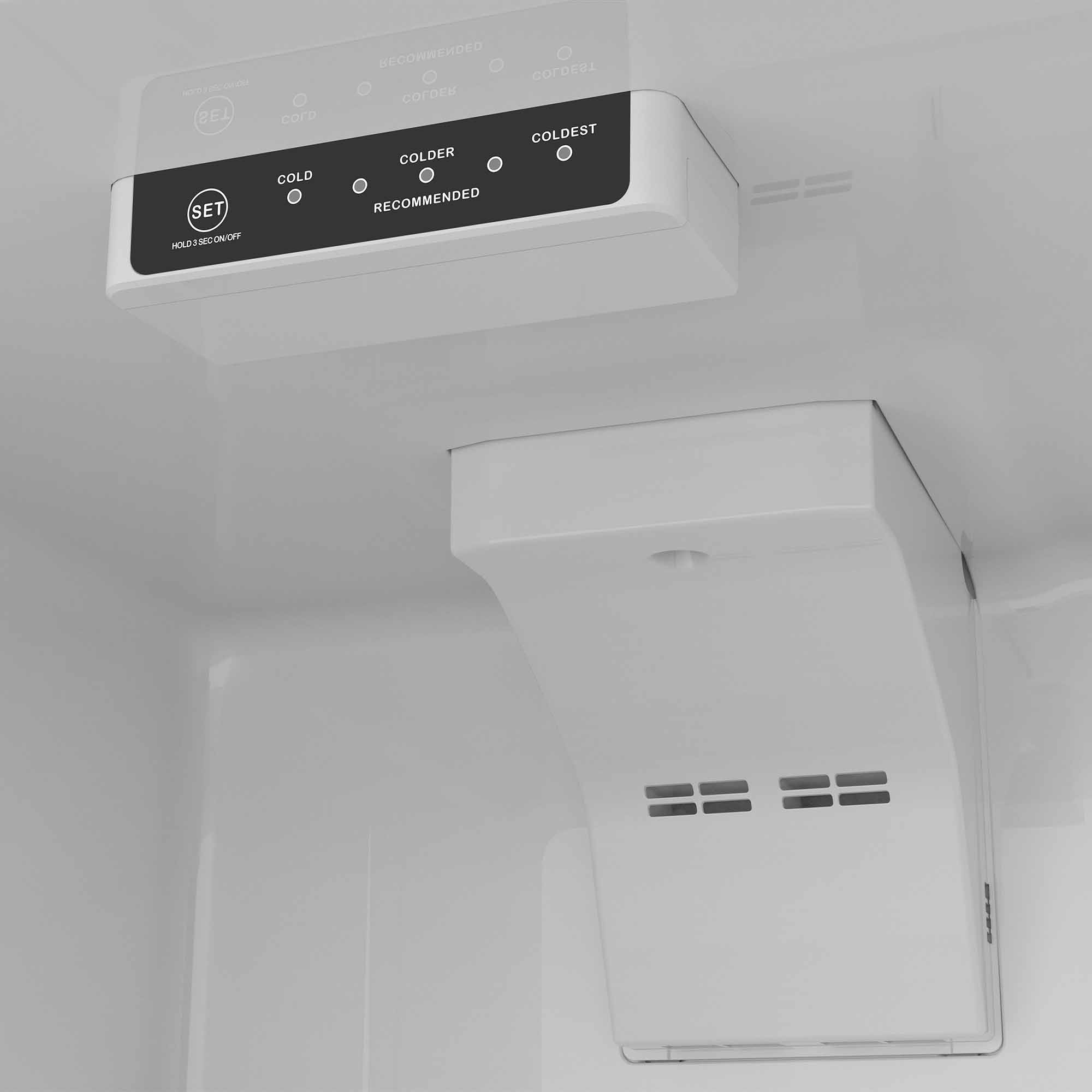 Danby dff180b1slcdbr controlpanel