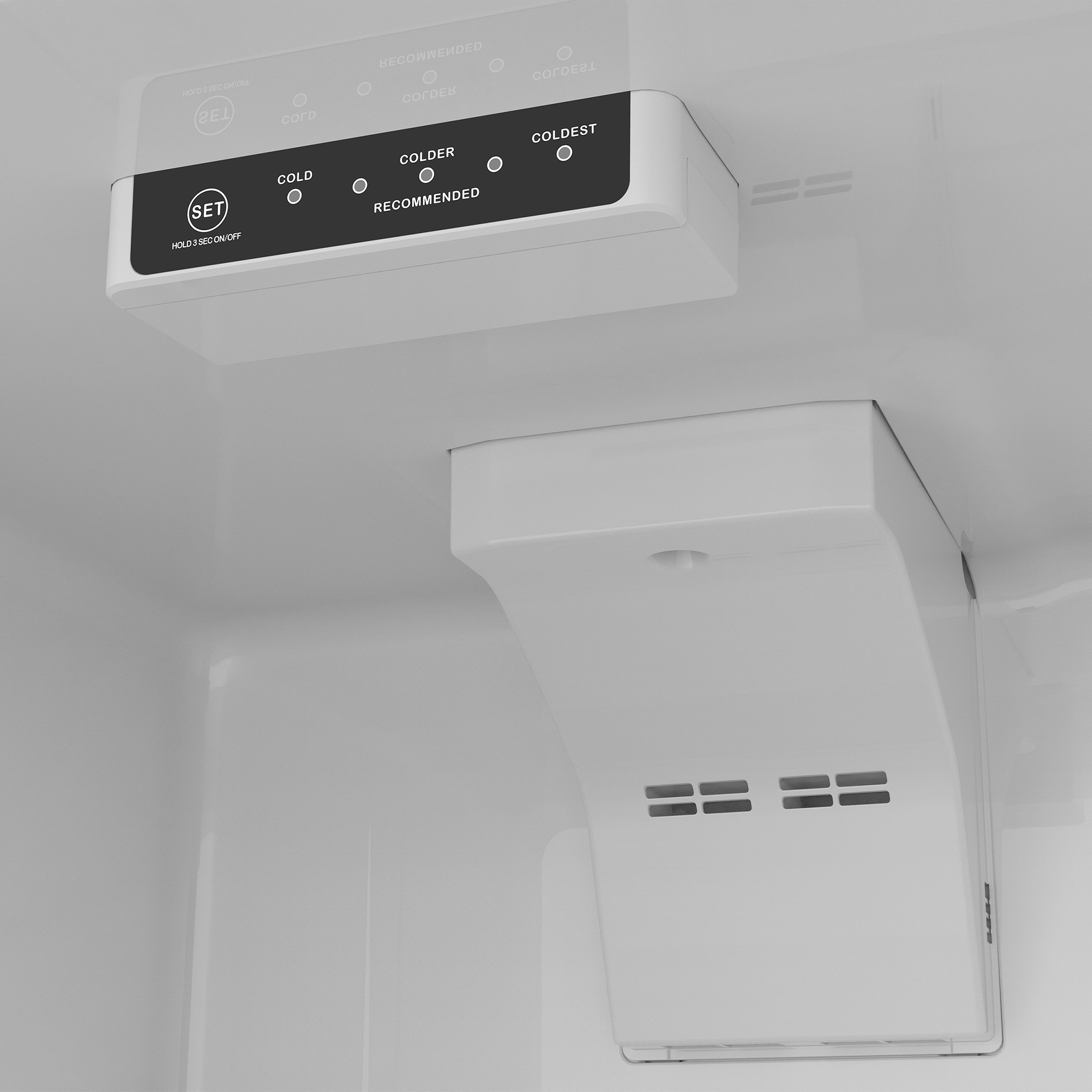 Danby dff180b1wcdbr controlpanel